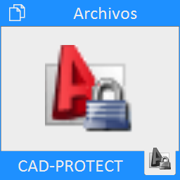 permite proteger dibujos (DWG) para que quien los recibe no pueda editarlos o modificarlos. Protege la propiedad intelectual de sus proyectos y dibujos.