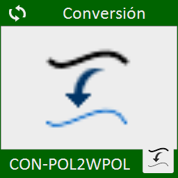 Convierte polilíneas pesadas en polilíneas ligeras y optimizadas. 