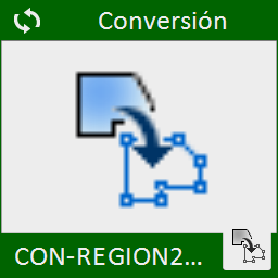 Convertir Regiones en entidades de polilínea.