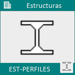 Permite dibujar todos los perfiles laminados y conformados según la normativa actual. También permite dibujarlos o representarlos en 3D.