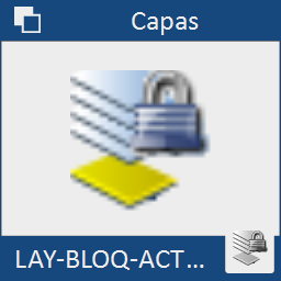 Bloquea todas las capas del dibujo excepto la capa actual.