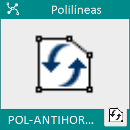 Modifica todas las polilíneas marcadas para hacer que estén en sentido 