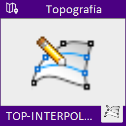 Permite interpolar 2 curvas de nivel generando entre ellas un número de curvas indicado por el propio usuario. También permite aligerar las curvas resultantes eliminando vértices intermedios innecesarios.