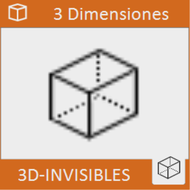 Oculta las aristas de las 3DCARAS que originalmente estaban marcadas como invisibles