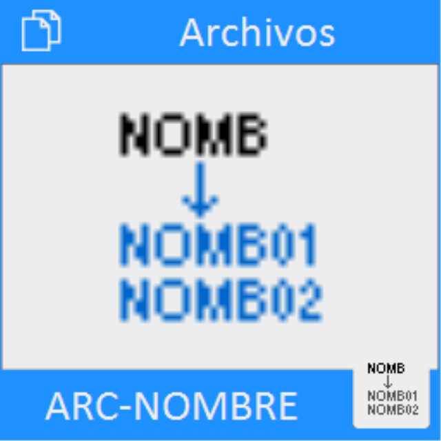 Calcula un nombre consecutivo para un determinado tipo de archivo en un directorio.