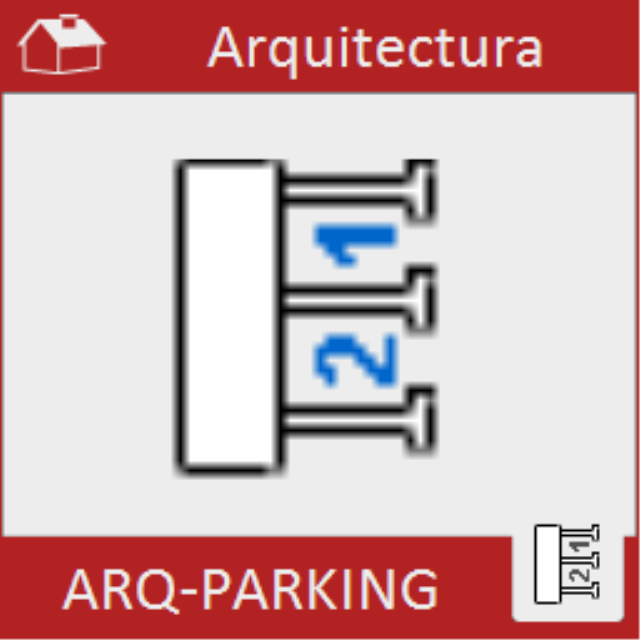 Crea una línea de parking y la distribuye sobre un contorno.