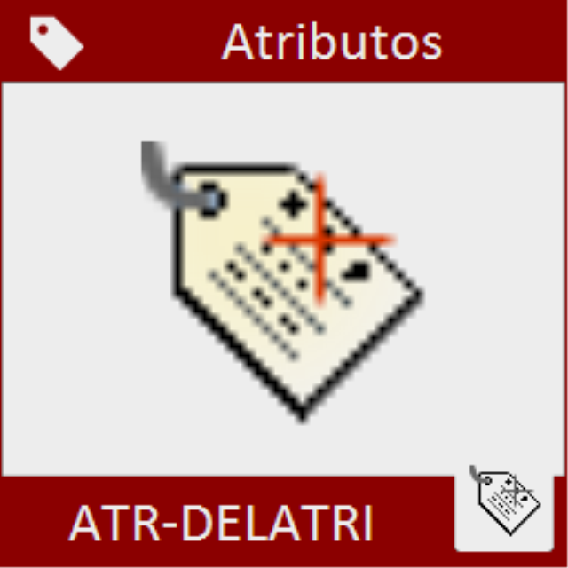 Permite eliminar atributos de un bloque ya insertado en el dibujo.