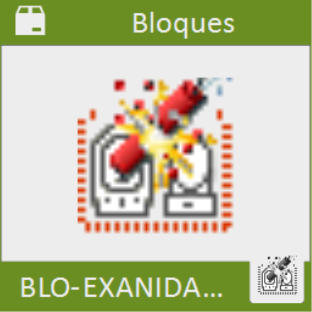 Explota solamente los bloques anidados (bloques con otros bloques dentro).