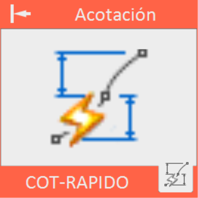 Añade cotas al dibujo simplemente marcando un único punto por cada entidad.