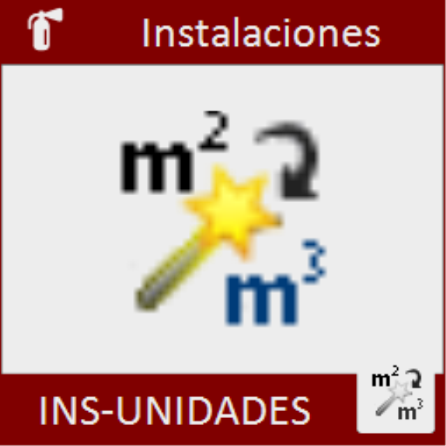 Permite modificar las unidades de medida de ciertas entidades del dibujo, pudiendo configurar el factor de conversión.