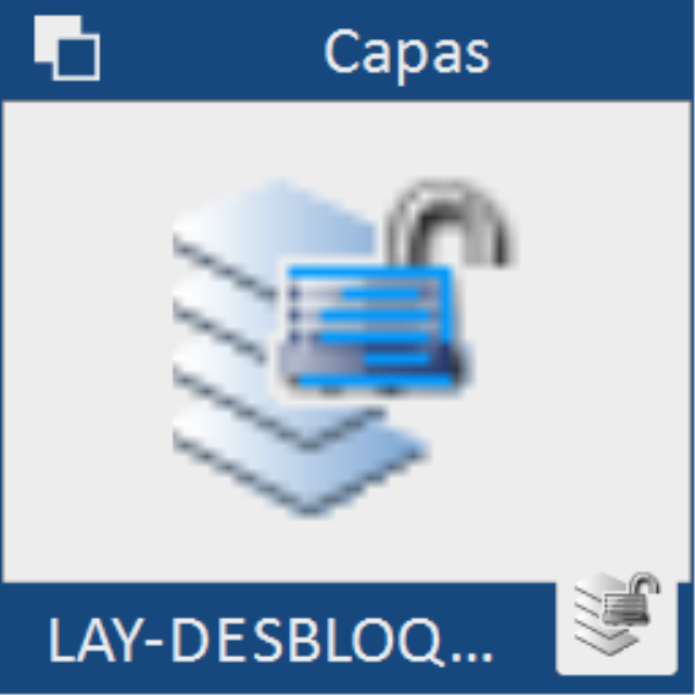 Desbloquea automáticamente las capas de las entidades que marquemos en el dibujo.