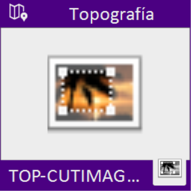 Permite delimitar y recortar las imagenes insertadas en el dibujo reduciendo el tamaño de las mismas.