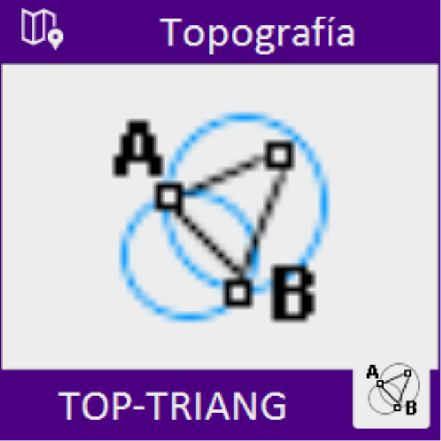 Calcula un punto por triangulación.