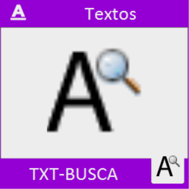 Encuentra un determinado texto en el dibujo y centra cada entidad encontrada en la pantalla.