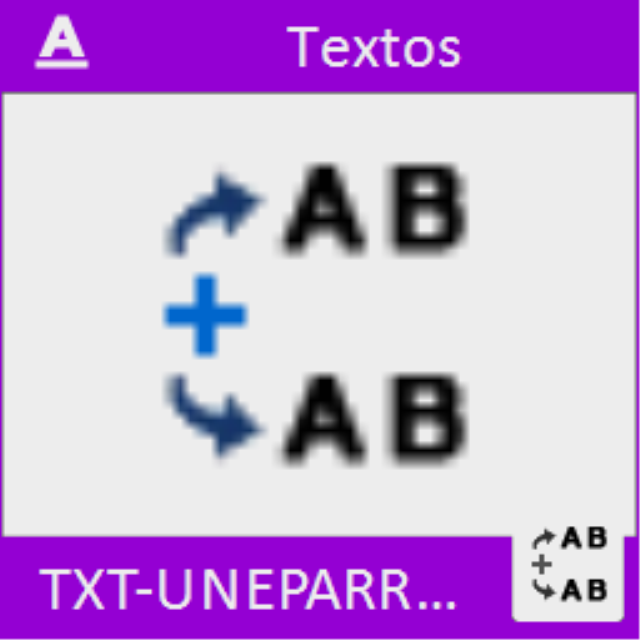 Suma el contenido de 2 párrafos de texto en uno solo.