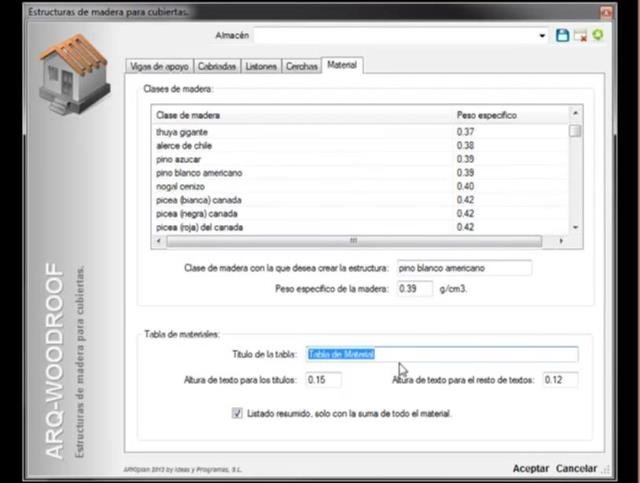 Estructura metálicas para tejados.