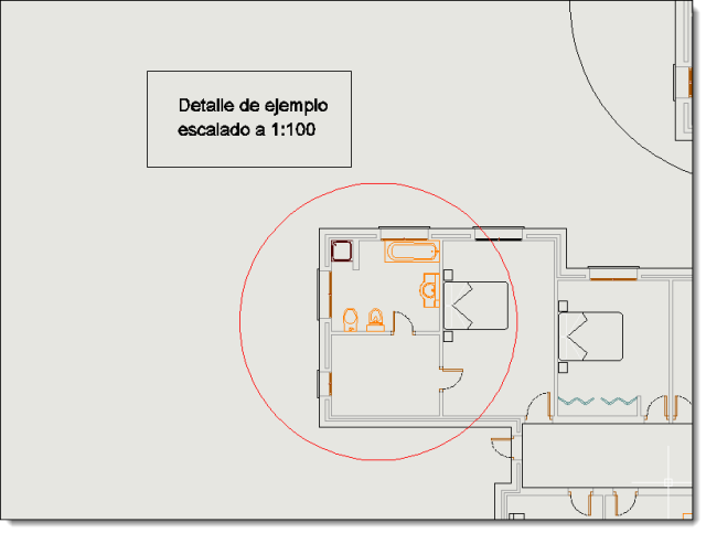 Dibuja una nueva de revisión tomando como referencia una polilínea ya existente.