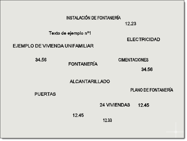 Rota todos los textos seleccionados tomando como centro de giro el punto medio de cada texto.