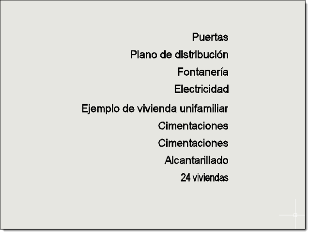 Añade un prefijo o un sufijo a los textos seleccionados en el dibujo.