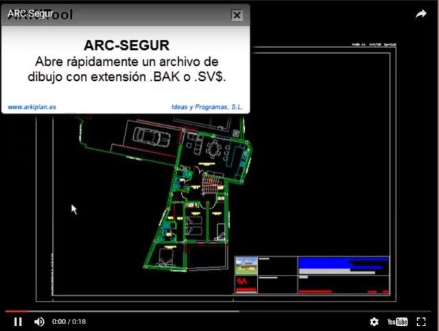 Abre rápidamente un archivo de dibujo con extensión .BAK o .SV$ de copias de seguridad.