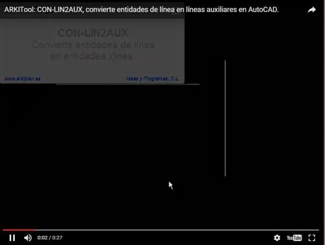 Convierte entidades de línea en Xlines.