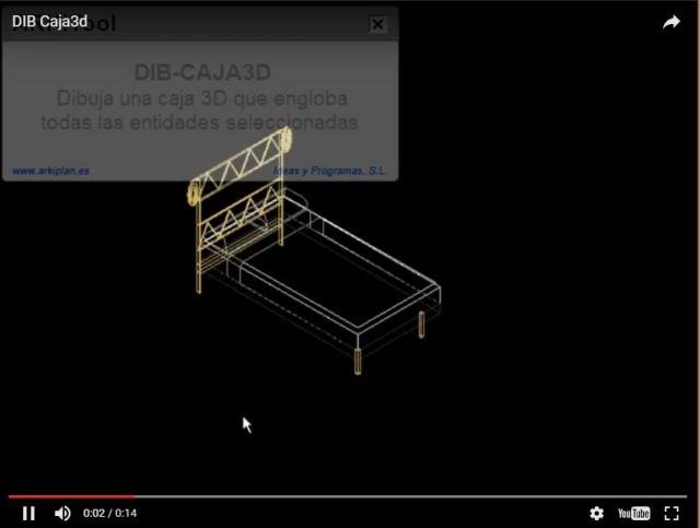 Dibuja una caja 3D que engloba todas las entidades seleccionadas en el dibujo.