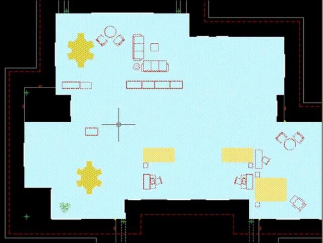 Permite cambiar el orden de visualización de las entidades del dibujo simplemente ordenando las capas que contienen esas entidades. También podemos guardar el orden de las capas en el dibujo para la próxima vez que se utilice.